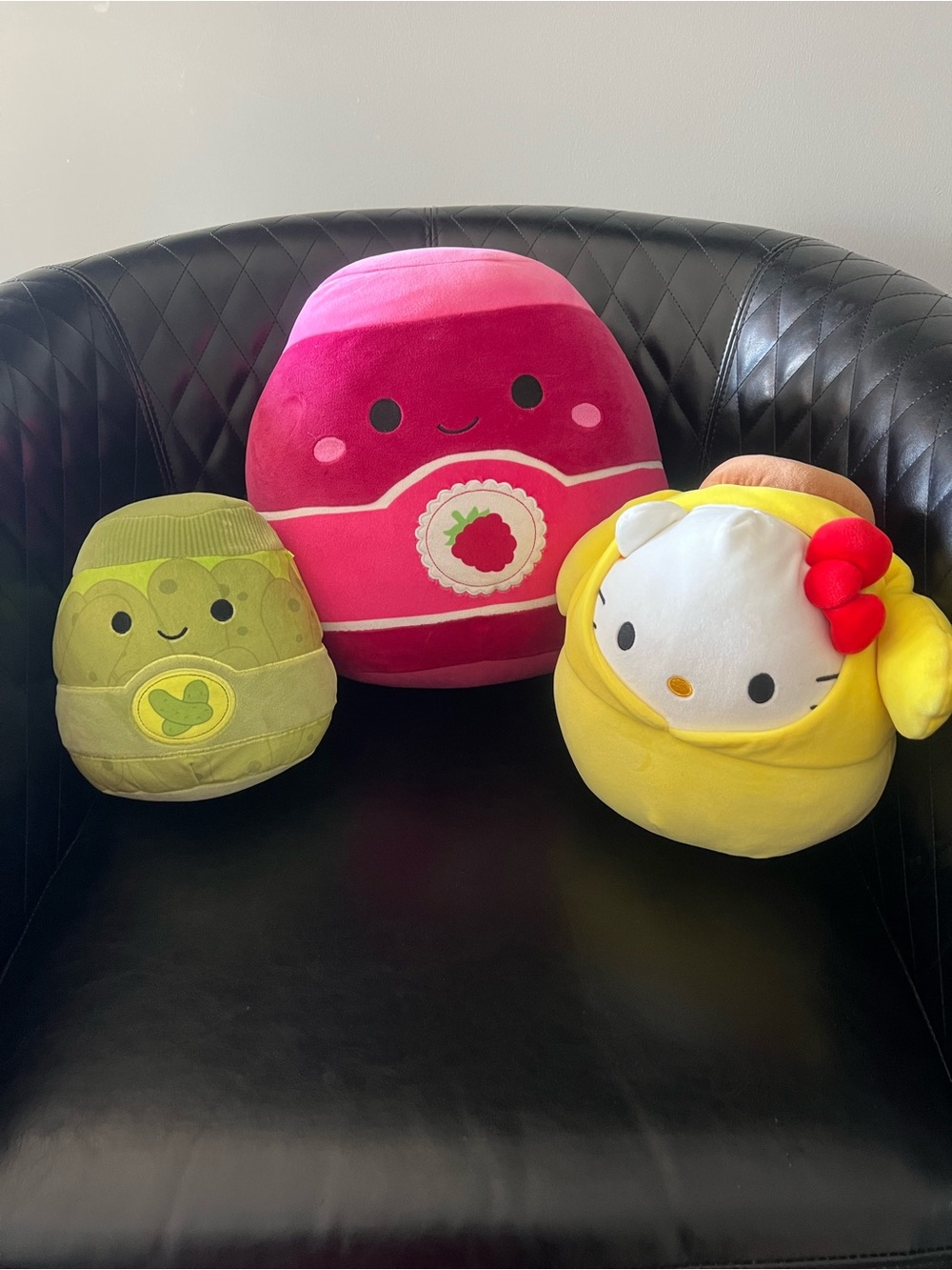 Food Squishmallows - strawberry, pickle, banana